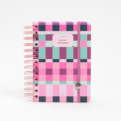 AGENDA FW 2025 DIARIA 12 X 17 PINK CUADROS