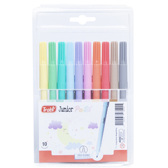 MARCADOR TRABI JUNIOR PASTEL X 10 - comprar online