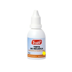 TINTA TRABI PARA MARCADOR PIZARRA AMARILLO 30 ML - comprar online