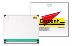 TABLERO DOZENT 50 X 60 CM CON PARALELAS EN BOLSA - comprar online