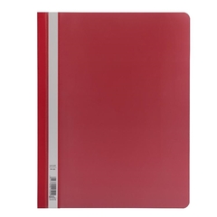 CARPETA TAPA CRISTAL A4 DATAZONE ROJA