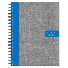 CUADERNO ROZINI 16 X 21 CM T/D CUADRICULADO ESPIRAL DOBLE - comprar online