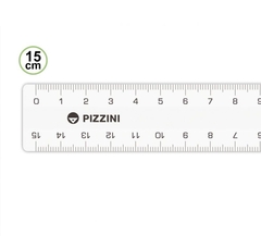 REGLA PIZZINI CRISTAL 15 CM - comprar online