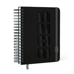 AGENDA FW 2025 DIARIA 15 X 21 B PACK SIMPLE NEGRO