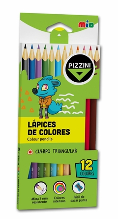 LAPIZ COLOR PIZZINI 12 UNIDADES