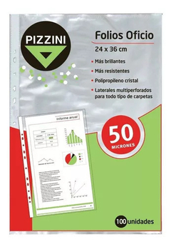 FOLIO PIZZINI OFICIO X 100 50 MC