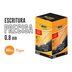 BOLIGRAFO BIC T/FINO X 50 NEGRA