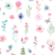 PAPEL DE PAREDE FLORES Cute Garden