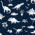 PAPEL DE PAREDE DINOSSAUROS Dinos Azul