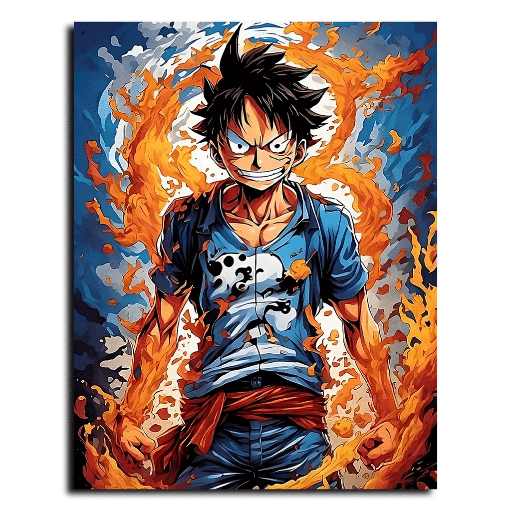 Quadro Decorativo One Piece - Luffy