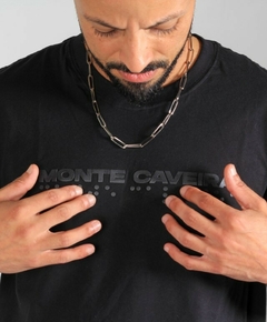 Camiseta MC "Braille" EDIÇÃO LIMITADA Preta na internet