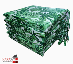 ALMOHADO SILLA TROPICAL ESTAMPADO X6 - tienda online