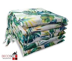 ALMOHADO SILLA TROPICAL ESTAMPADO X6 en internet