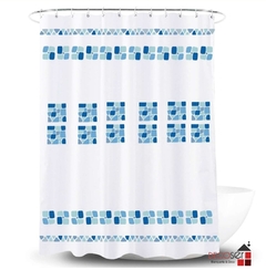 CORTINA DE BAÑO INTIMITY COTTON TOUCH ESTAMPADA 180X180 - Decoser