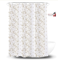 CORTINA DE BAÑO INTIMITY COTTON TOUCH ESTAMPADA 180X180 - tienda online