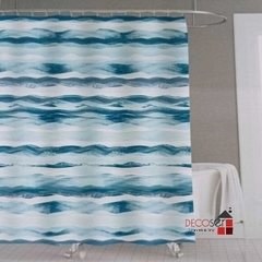 CORTINA DE BAÑO TEFLON ESTAMPADO - tienda online