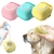 Escova macia do chuveiro da preparação do cão do silicone, banheiro, filhote