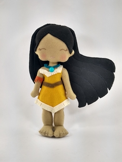 Boneca Princesa Pocahontas Decoração em Feltro na internet