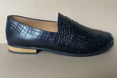 mocasin soft croco black - comprar online