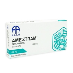 Fluconazol 100mg 10 cápsulas (Ameztram)