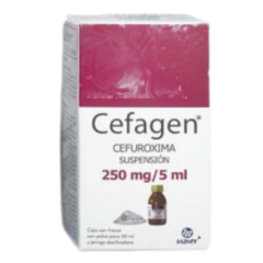 Cefuroxima Suspensión 250mg 50ml (Cefagen)