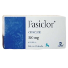 Cefaclor 500mg 15 cápsulas (Fasiclor)