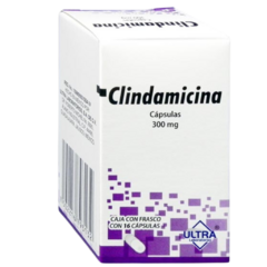 Clindamicina 300mg 16 cápsulas (Ultra)