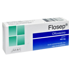 Ofloxacino 400mg 8 tabletas (Flosep)