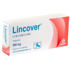 Lincomicina 500mg 16 cápsulas (Lincover)