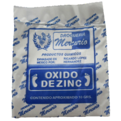 Oxido Zinc Polvo 10gr 10 sobres (Mercurio)