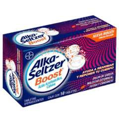 Alka-Seltzer Boost 10 tabletas