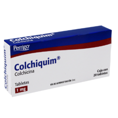 Colchicina 1mg 20 tabletas (Colchiquim)