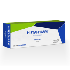 Desloratadina 5mg 10 tabletas (Histapharm)