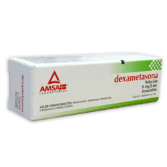 Dexametasona 8mg/2ml 1 ampolleta (Amsa)