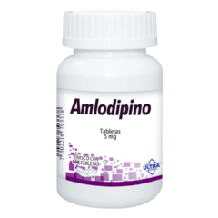 Amlodipino 5mg 100 tabletas (Ultra)