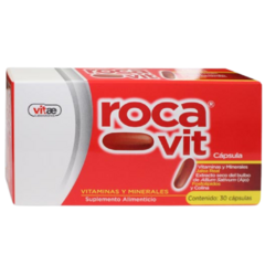 RocaVit Vitaminas y Minerales 30 cápsulas