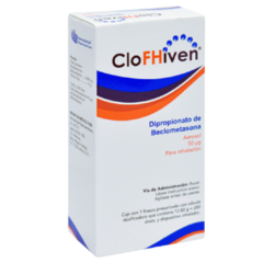 Dipropionato de Beclometasona Spray Bucal 50mcg (CloFHiven)