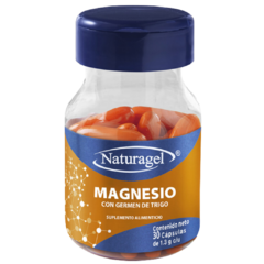 Magnesio/Germen de Trigo 30 cápsulas (Naturagel)