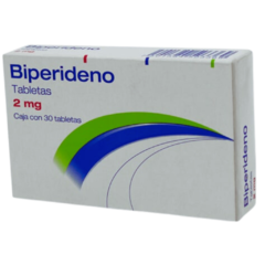 Biperideno 2mg 30 tabletas (Psicofarma)