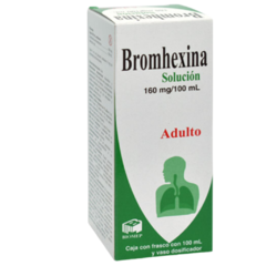 Bromhexina 160mg/ 100ml solución Adulto (Biomep)