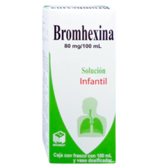 Bromhexina 80mg/100ml solución Infantil (Biomep)