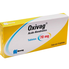 Ácido Alendrónico 70mg 4 Tabletas (Oxivag)