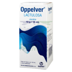 Lactulosa 10g/15ml Jarabe 125ml (Oppelver)