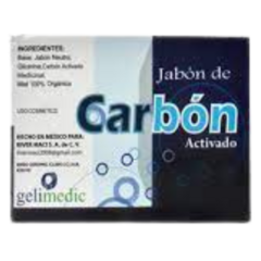 Jabón Carbón activado con miel 80g