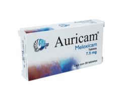 Meloxicam 7.5mg 20 tabletas (Auricam)