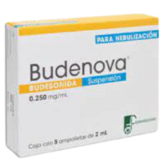 Budesonida para Nebulizar 500mcg 5 ampolletas (Budenova)