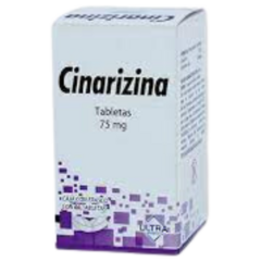 Cinarizina 75mg 60 tabletas (ultra)