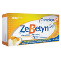 Complejo B 30 cápsulas gel (Zebetyn)