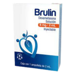 Dexametasona 8mg 1 ampolleta (Brulin)