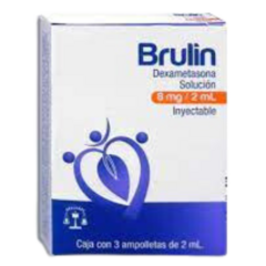 Dexametasona 8mg 3 ampolletas (Brulin)